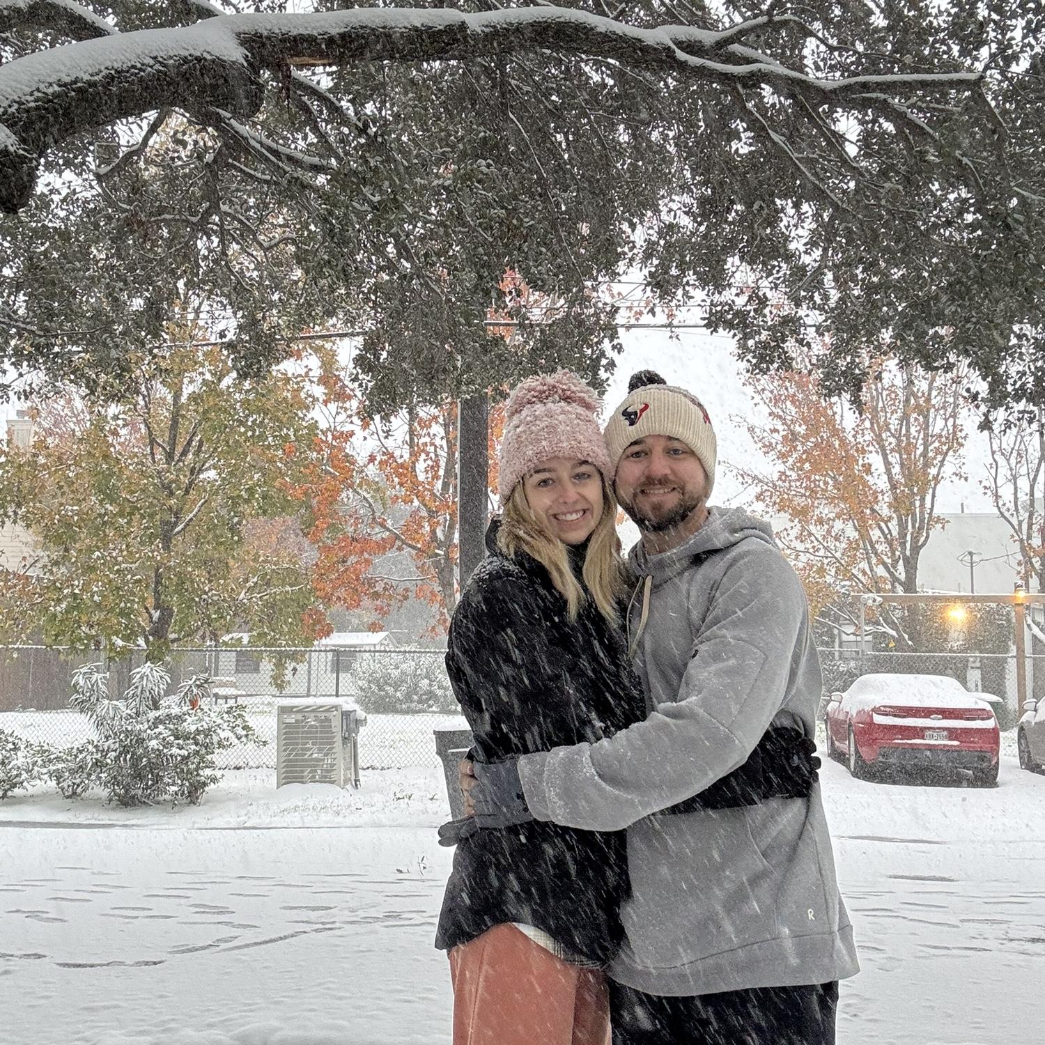 Snow day in Houston!