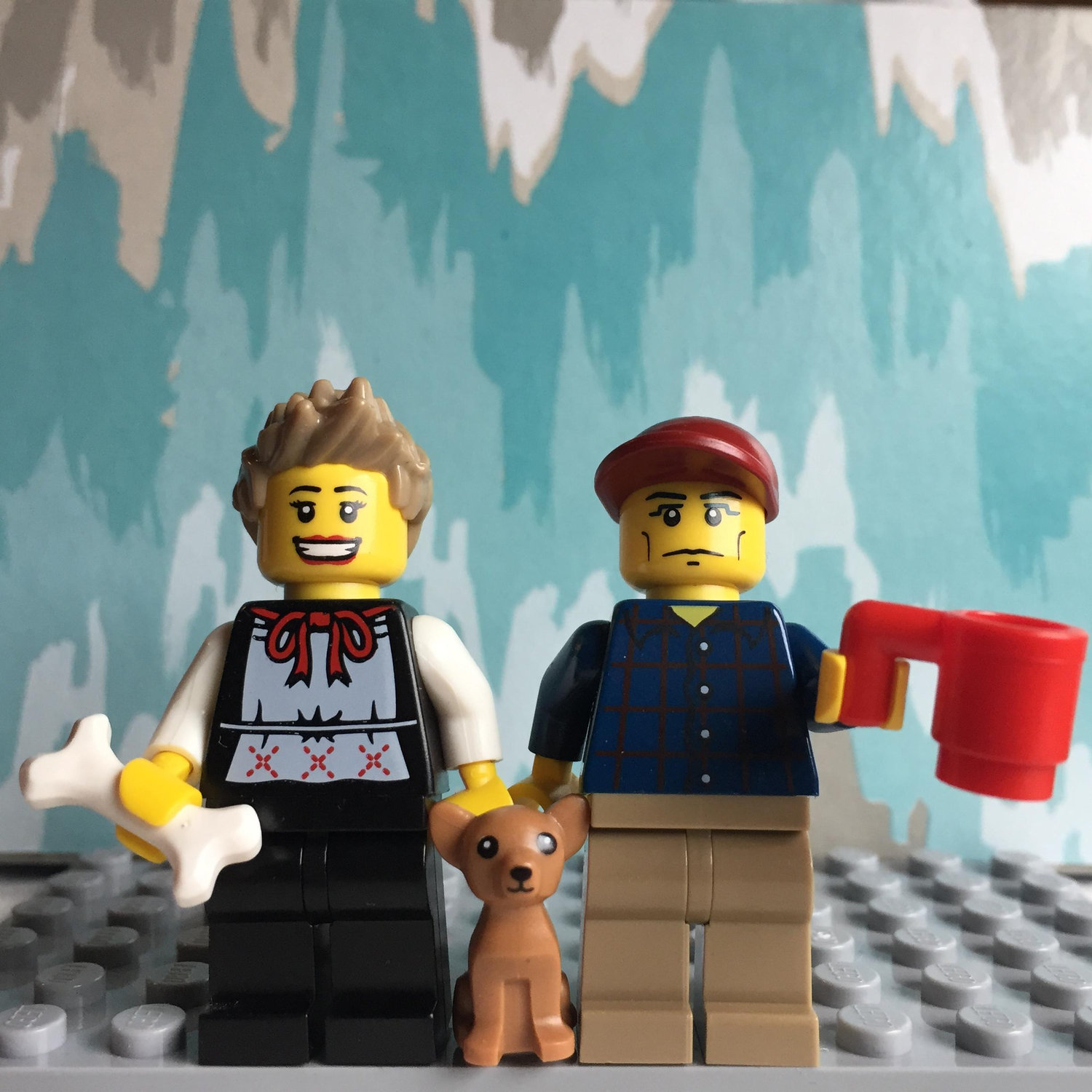Our family in Lego form