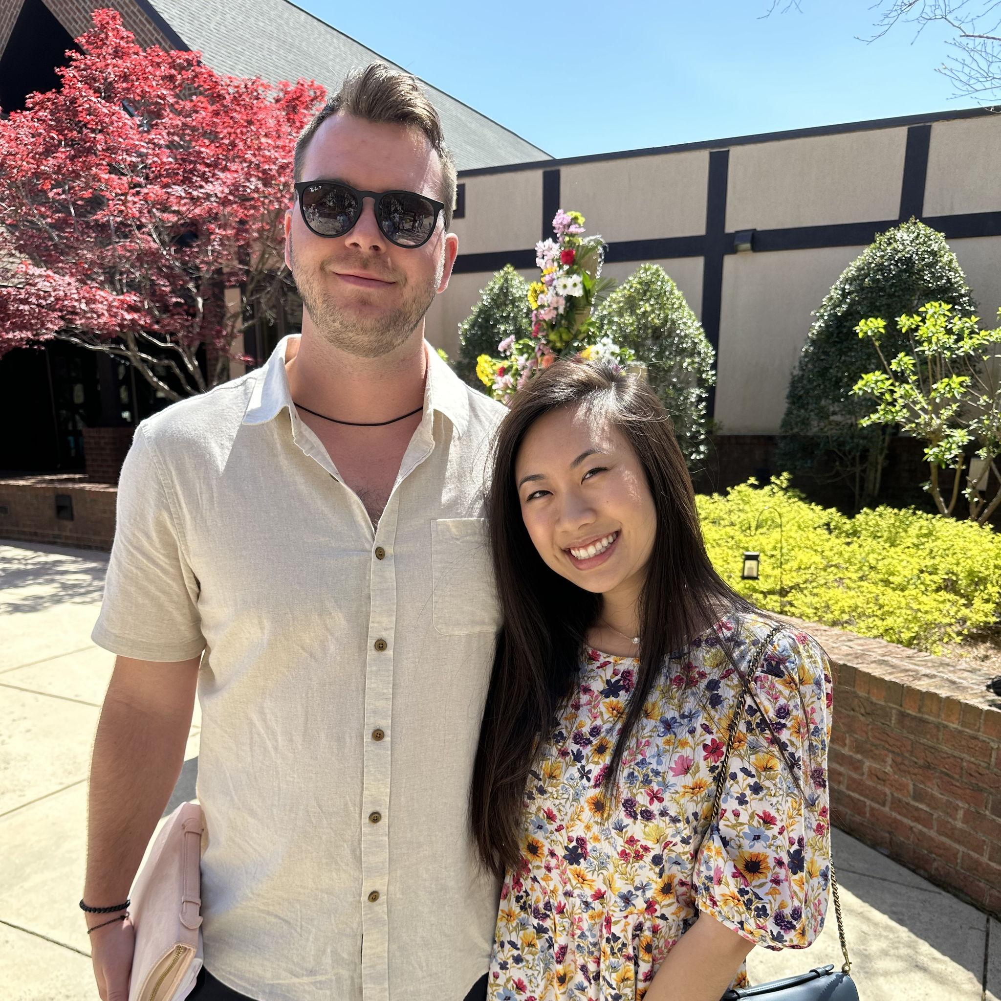 Our first Easter Sunday together <3
