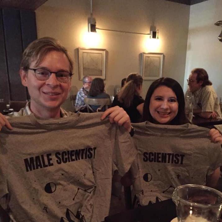 Just a couple of scientists