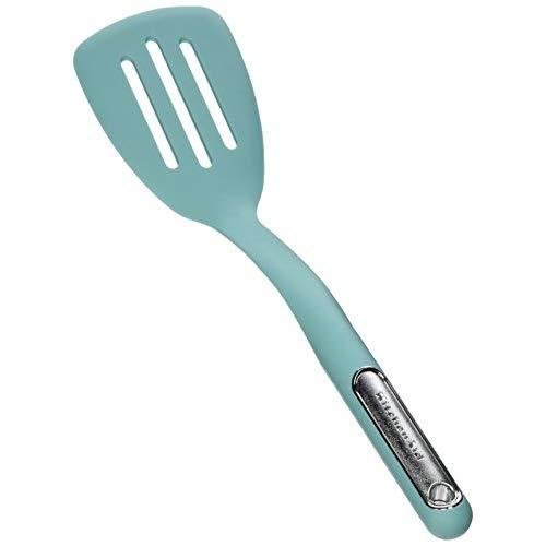 KitchenAid Silicone Spoon, Aqua Sky
