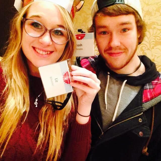 First time volunteering together in December 2014.