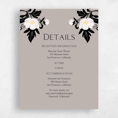 Grey Wedding Enclosure - Glenarden