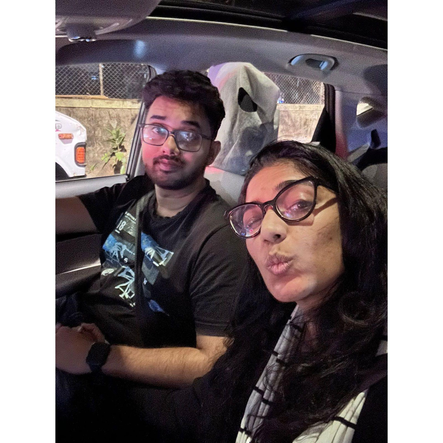 The impromtu car drive