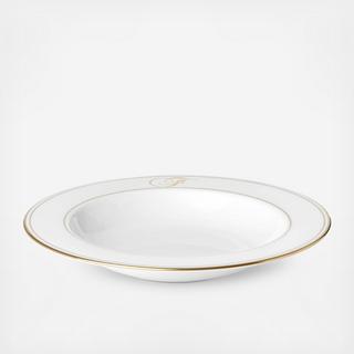 Federal Gold Script Rim Soup Bowl