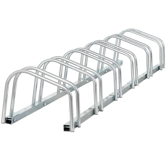 ZENY 6 Bike Rack Bicycle Floor Parking Stand for Mountain Bike Road Bike Indoor Outdoor Garage, Adjustable Bicycle Storage Organizer Stand