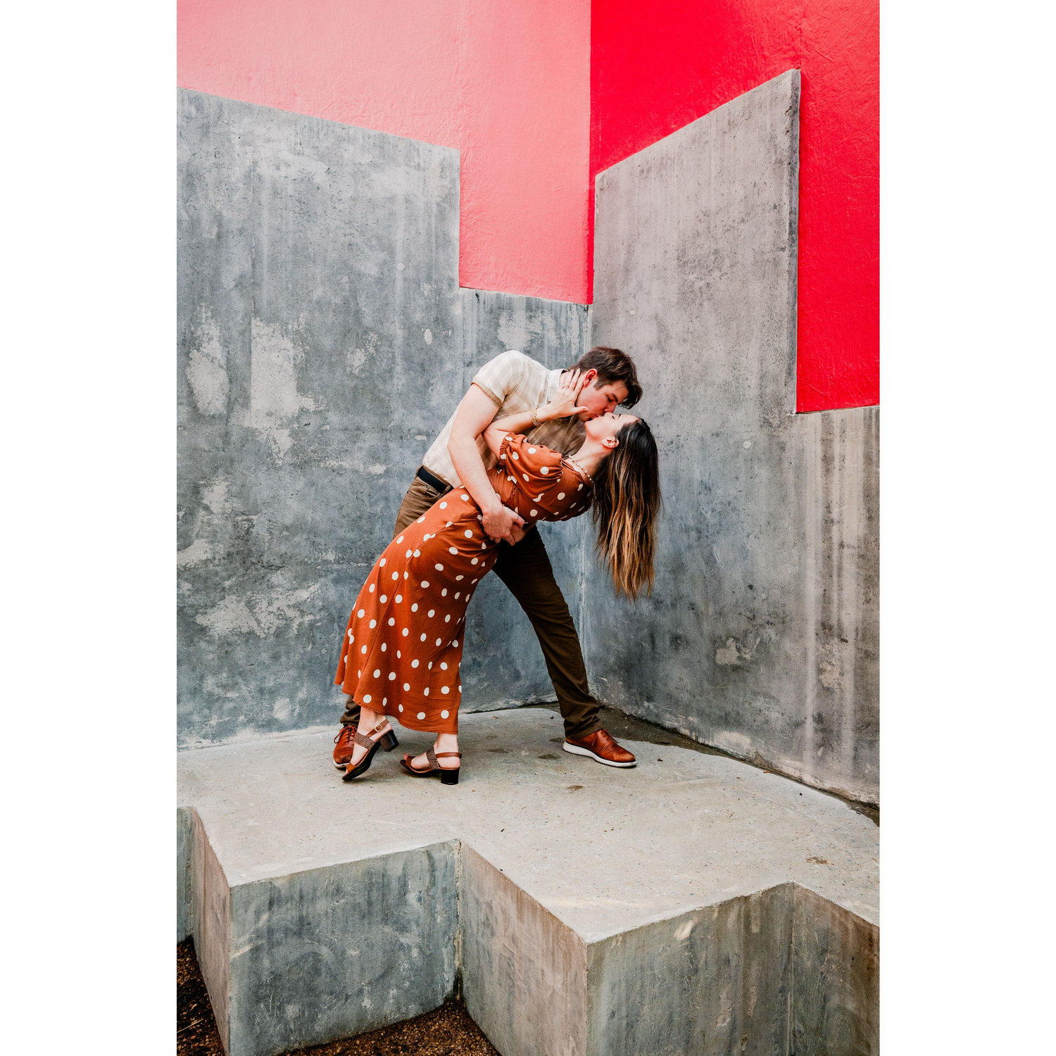 Surprise Engagement Photos at Crystal Bridges!