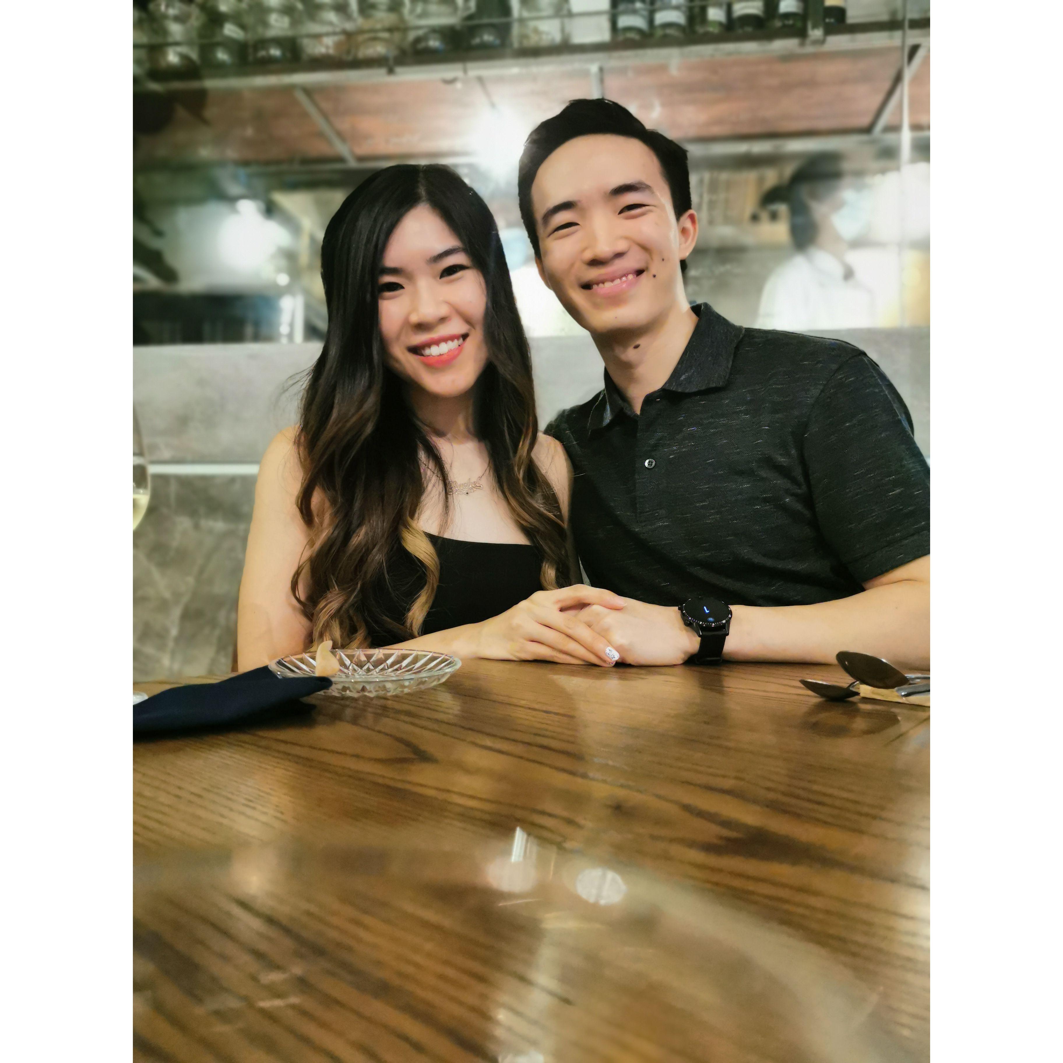 Surviving Covid, managed to go out for Jie-Han's birthday 2020