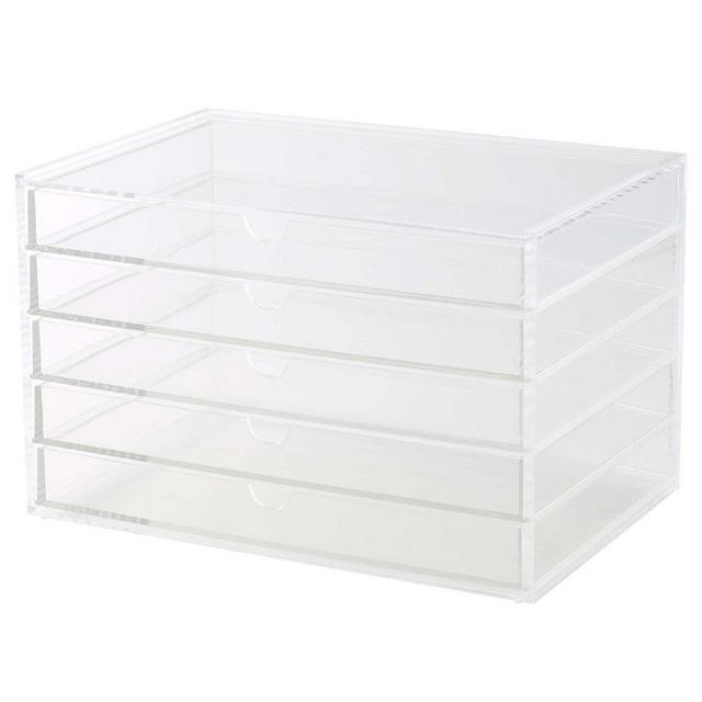Acrylic Case 5 Drawers