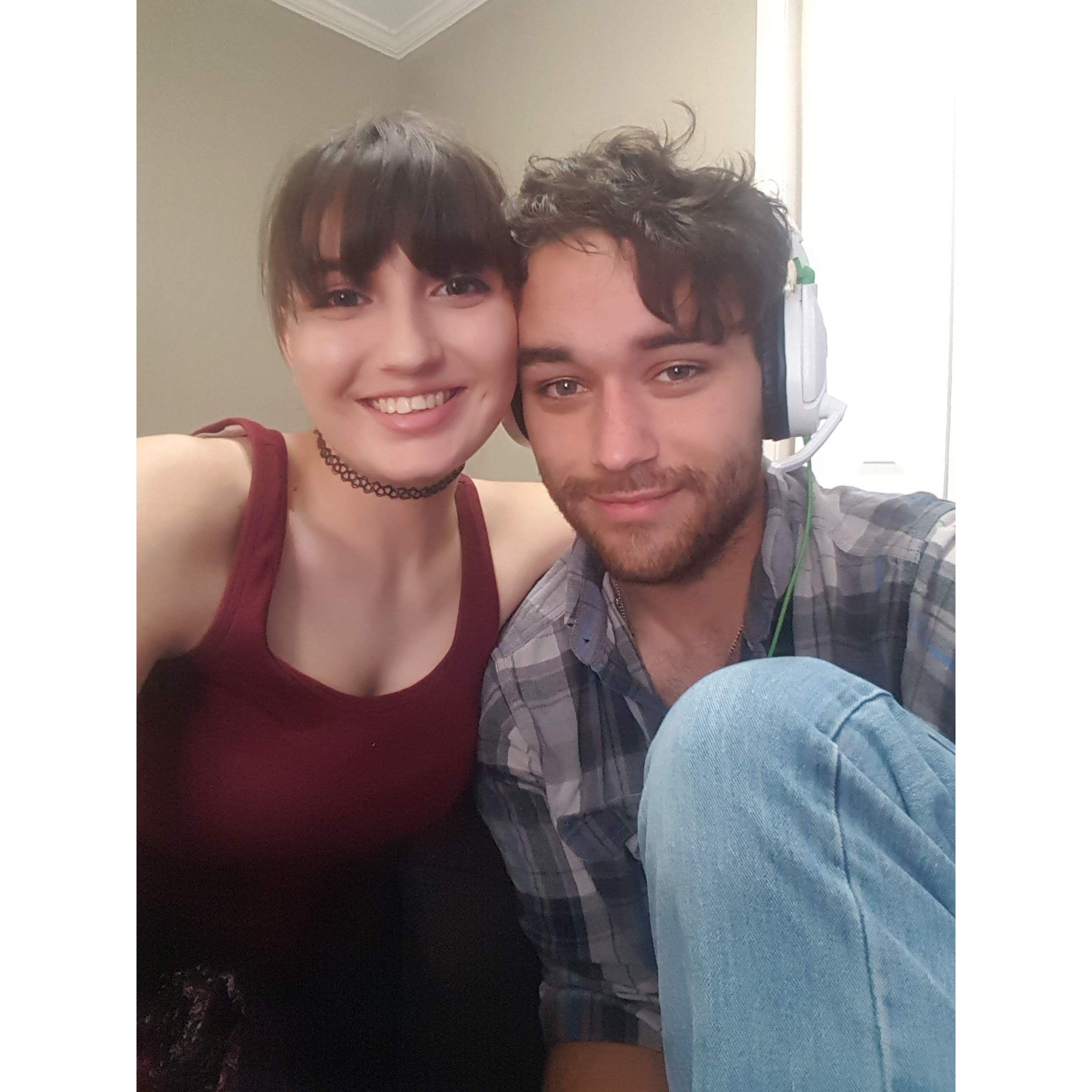 When we moved into our fist rental home
