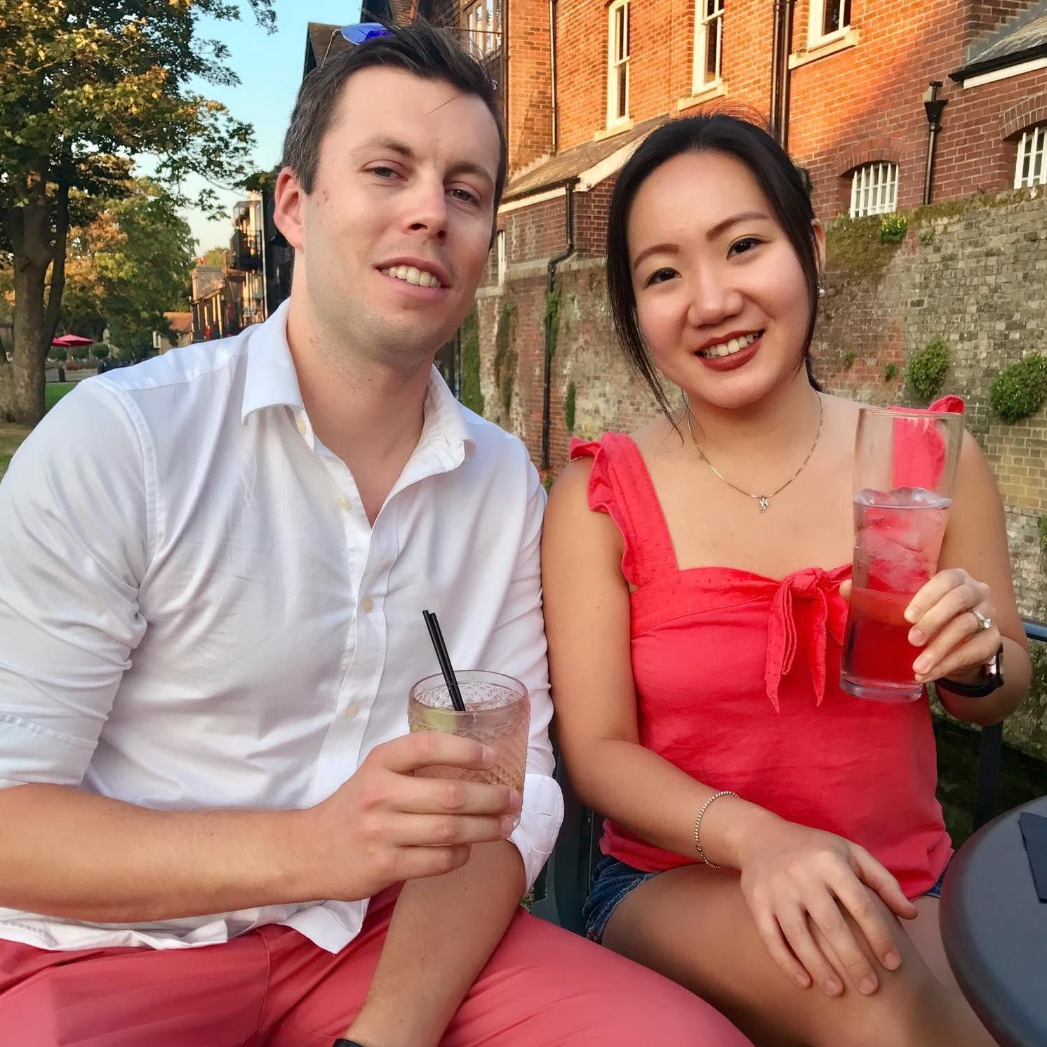 Happy hour in Canterbury (Dan’s hometown)