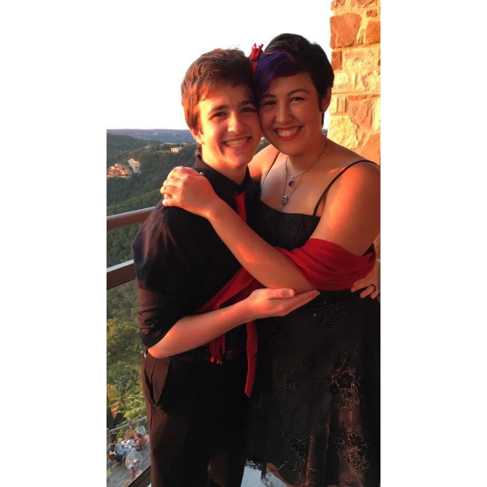 Our first school dance back in 2017!