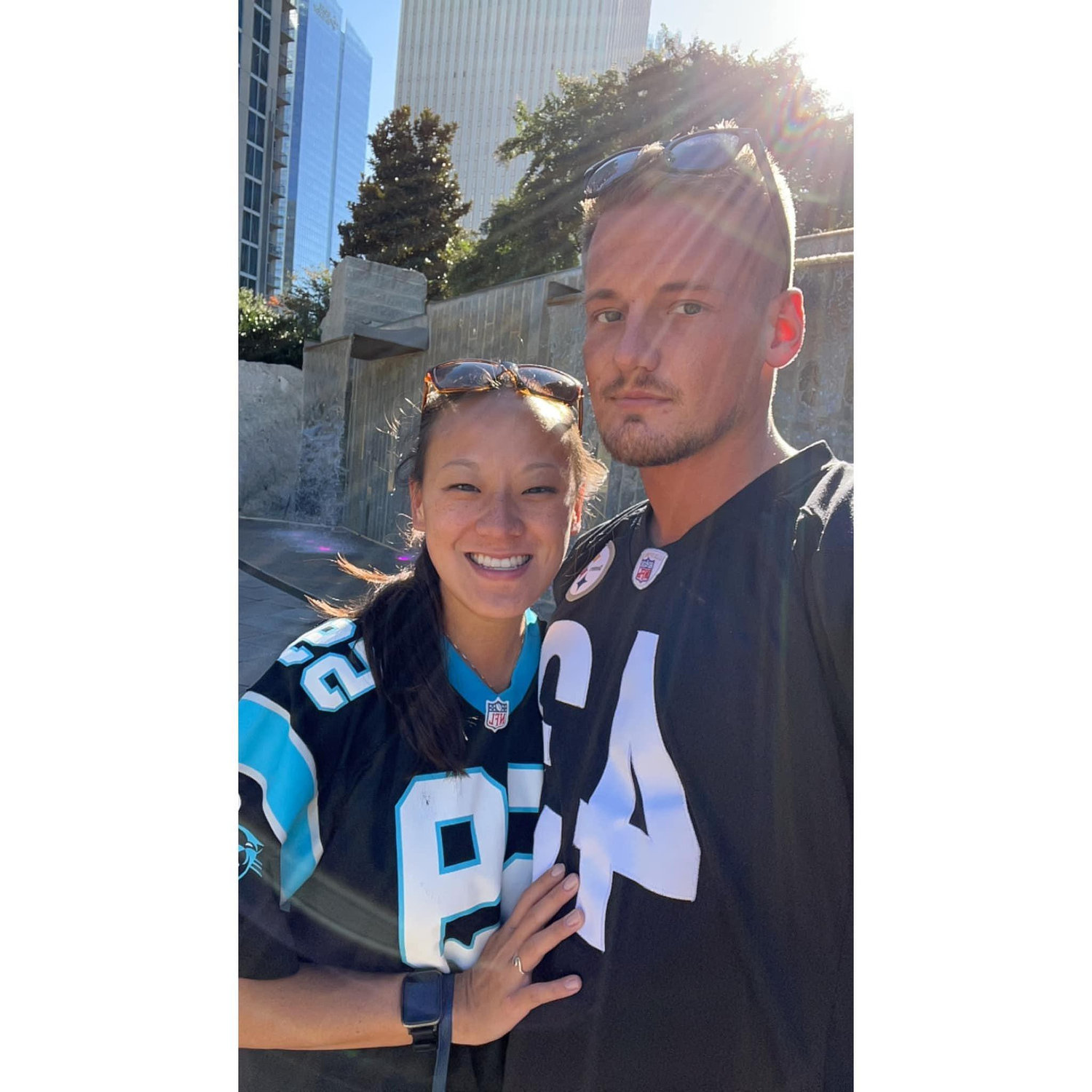 Got me going to Panther's Games
