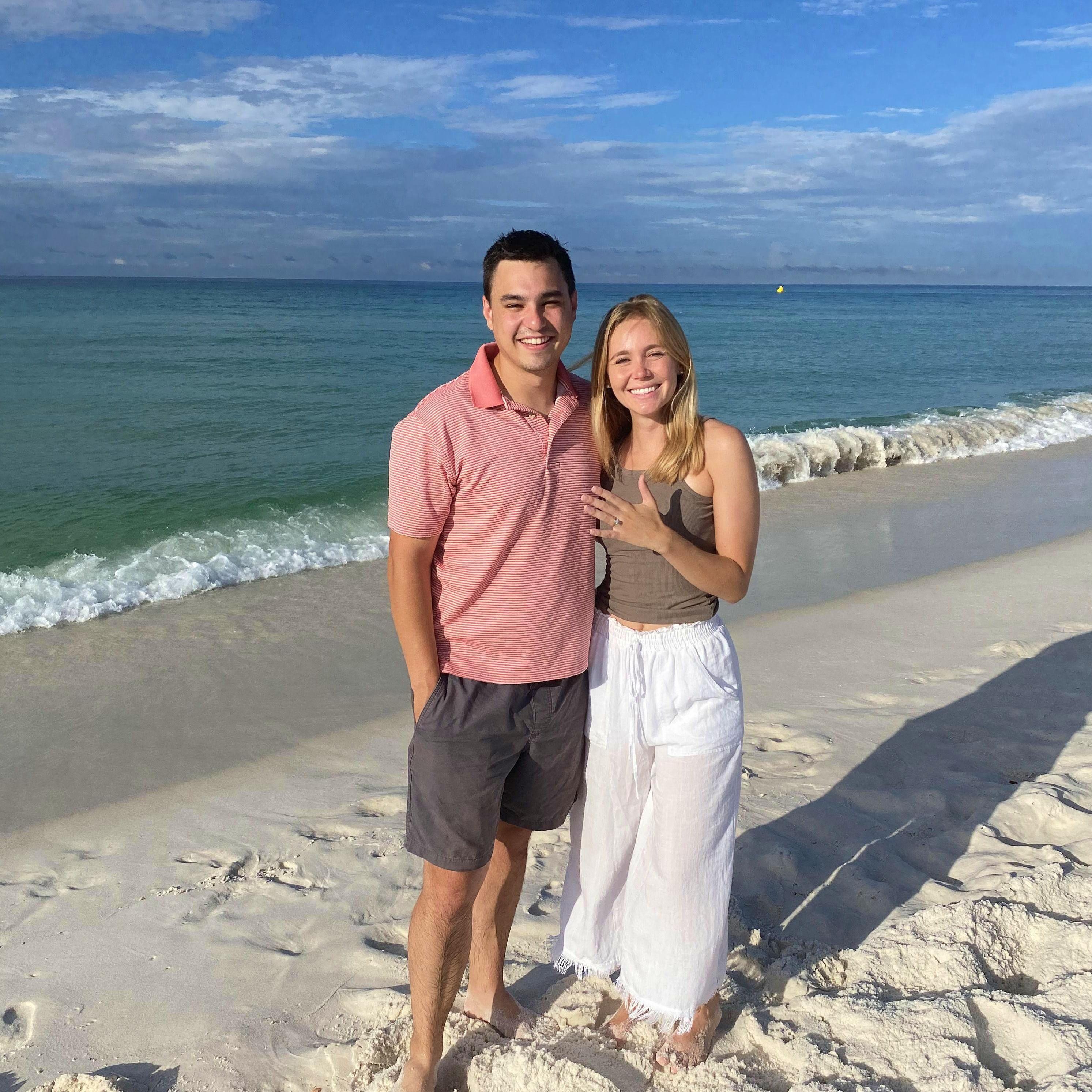 Our engagement!!