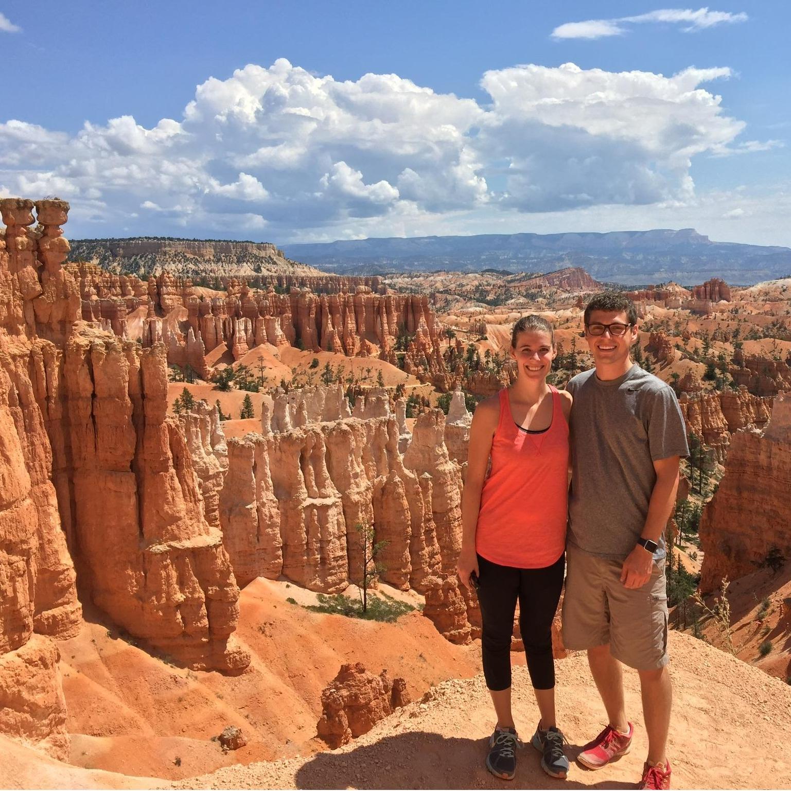Another adventure stop on the drive to AZ. Bryce Canyon was beautiful.