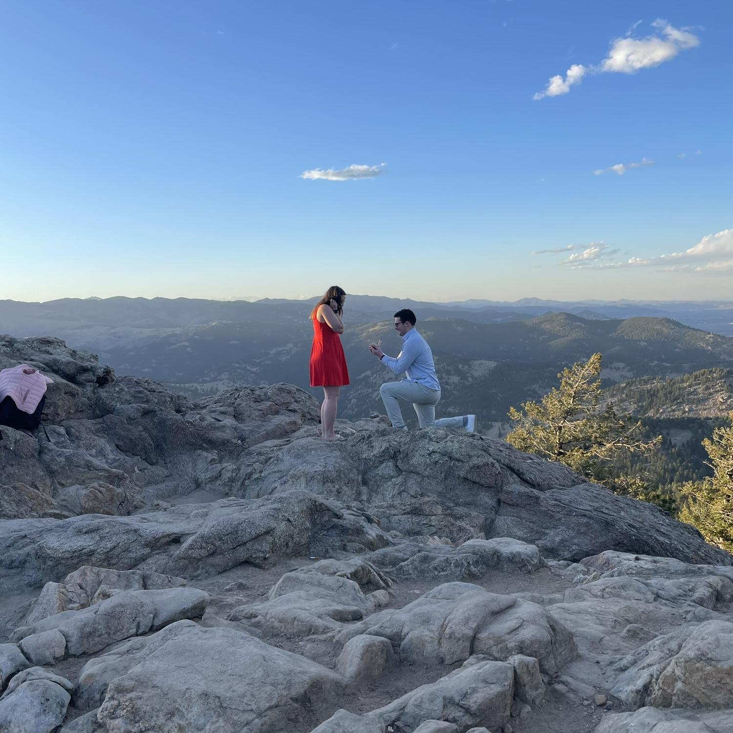 Proposal at Lookout Mountain! April 2024