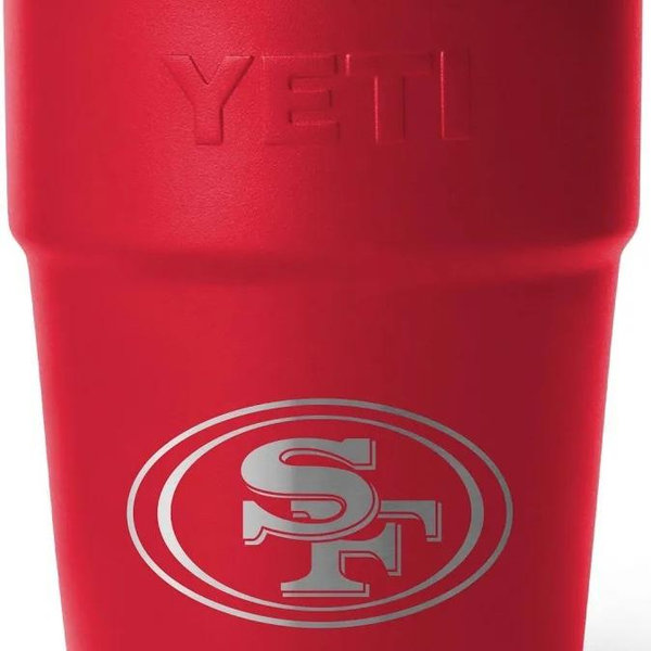 YETI San Francisco 49ers 16 oz. Rambler Stackable Cup