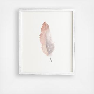 Freedom Feather Framed Wall Art