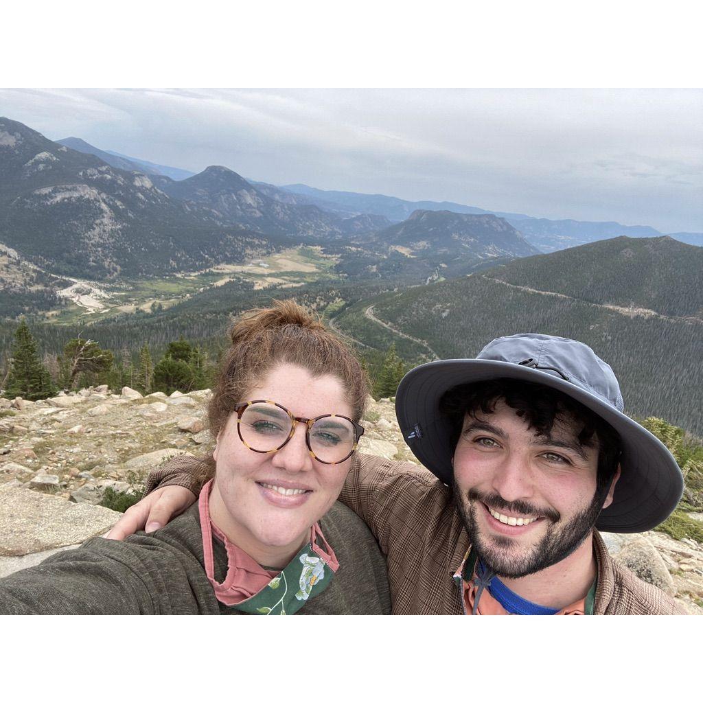 Our first trip to CO together, July 2020