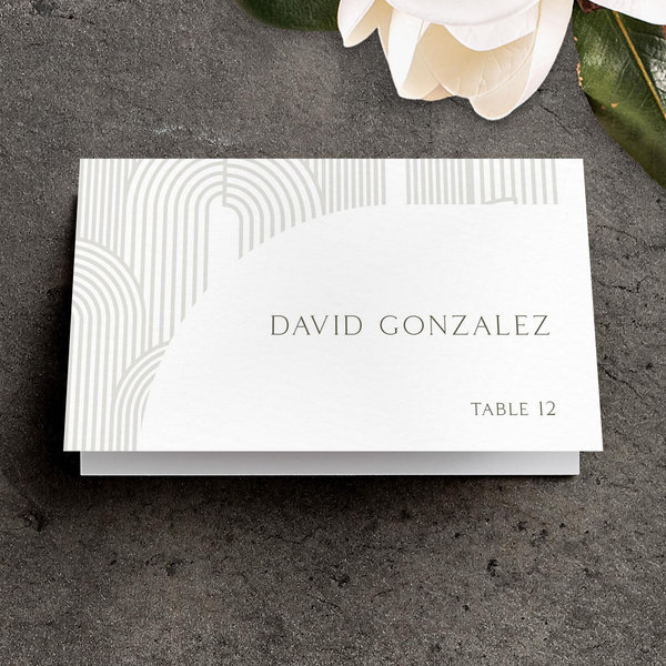 Zola Wedding Place Cards - Sanchez