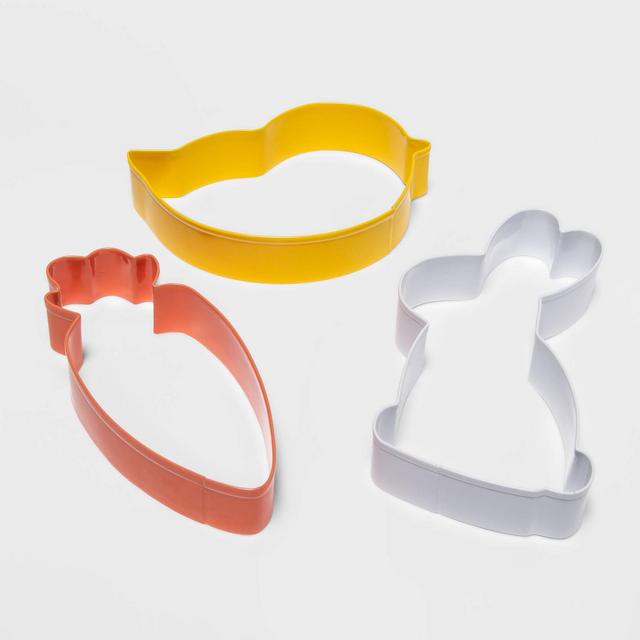3pc Stainless Steel Cookie Cutter Set - Spritz™