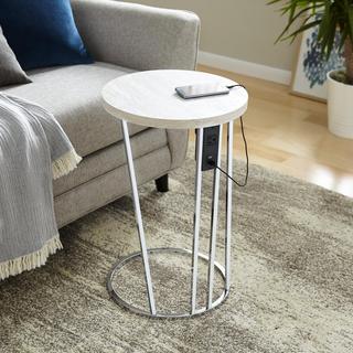 Mino Side Table with USB Port