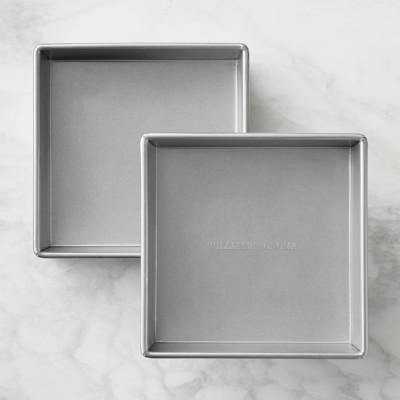 Williams Sonoma Traditionaltouch Square Cake Pan, 8", Set of 2