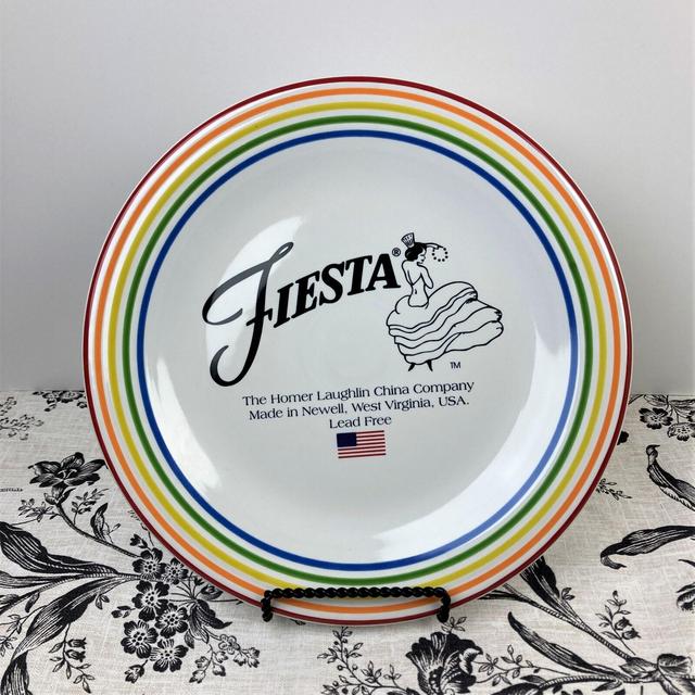 Fiestaware Dancing Lady Dinner Plate