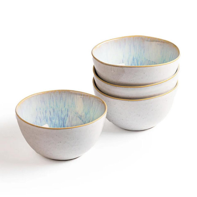 Cereal Bowl Stack-Opal