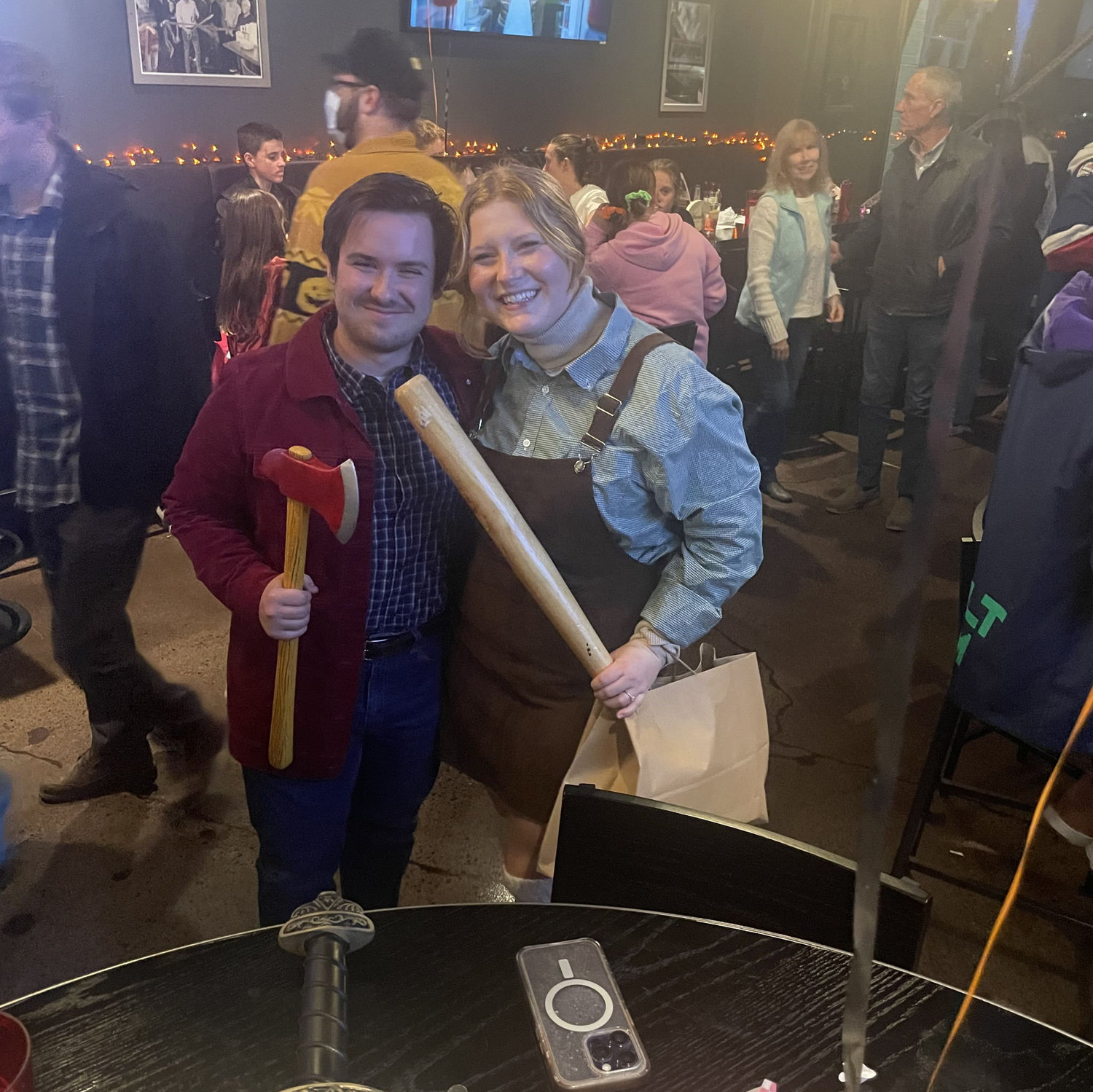 Halloween Trivia 2025 (we won the couples costume contest lol!)