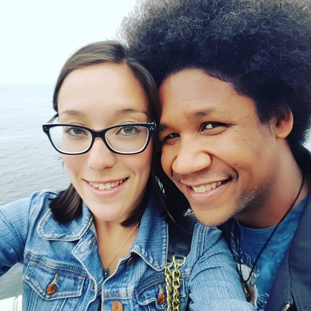 This is another one of our favorite pictures. It was taken at the Monterrey Bay Aquarium!