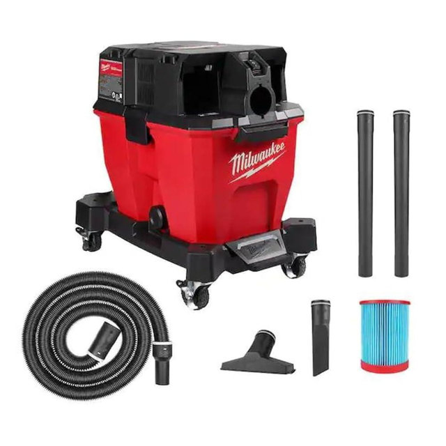 Milwaukee 0920-20 M18 Fuel 9 Gallon DualBattery Wet/Dry Vacuum (Bare Tool)