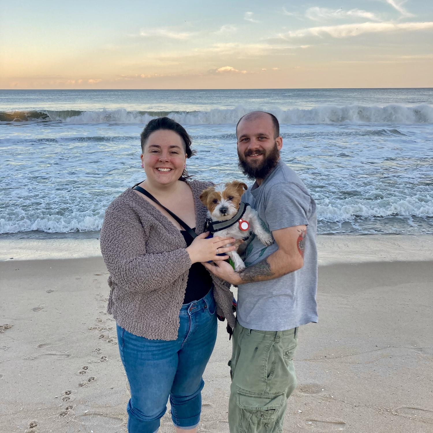 Visiting the Pacific Ocean on our VA/MD Roadtrip