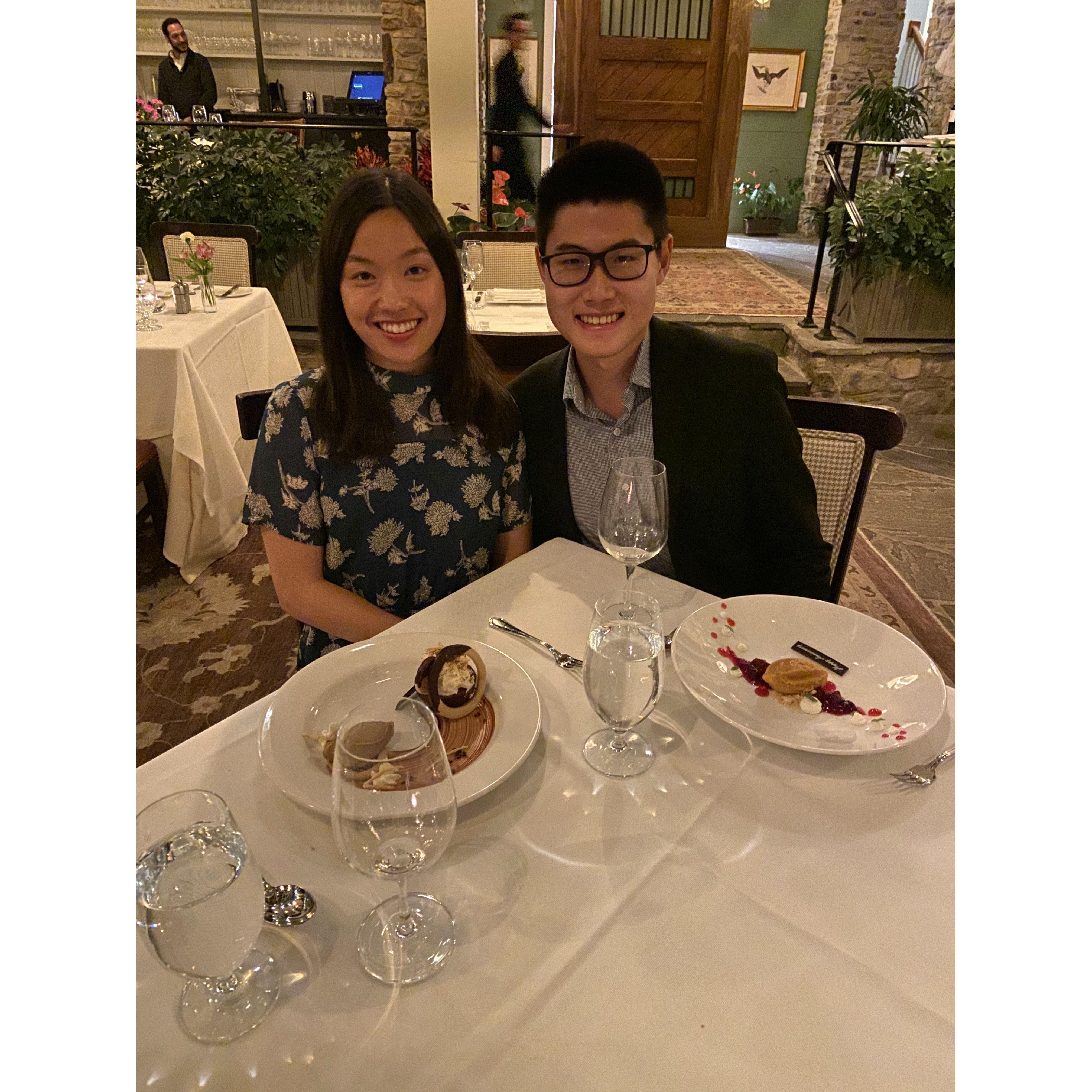 This was our first time at Goodstone! We went for dinner for our 4th anniversary and it was amazing. We are so happy to be back to make more memories for our wedding day <3