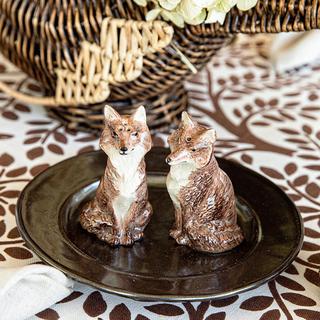 Clever Creatures Fox Salt & Pepper Set