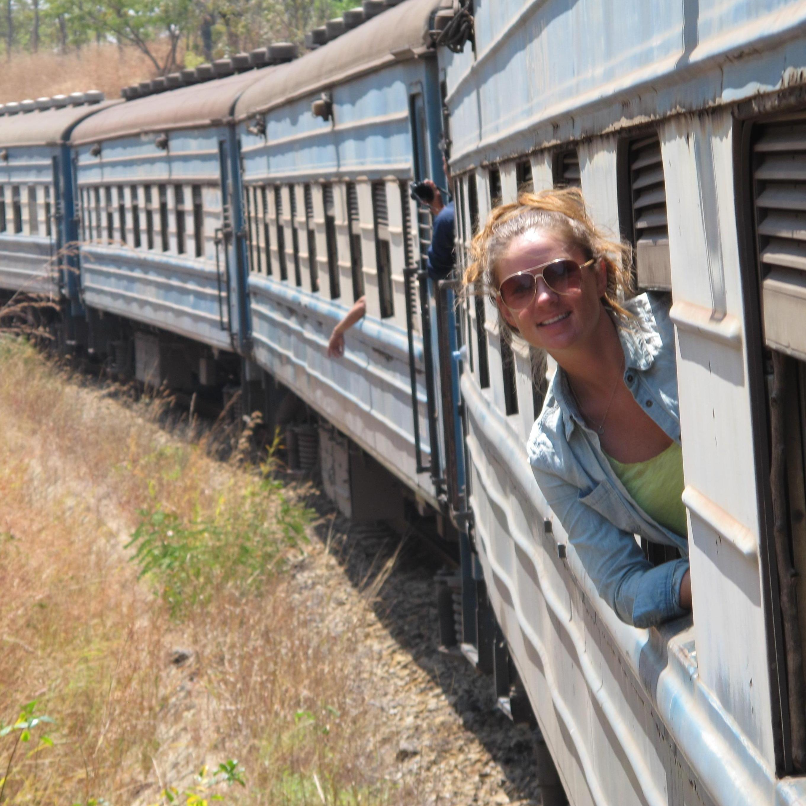 Trains through Africa.