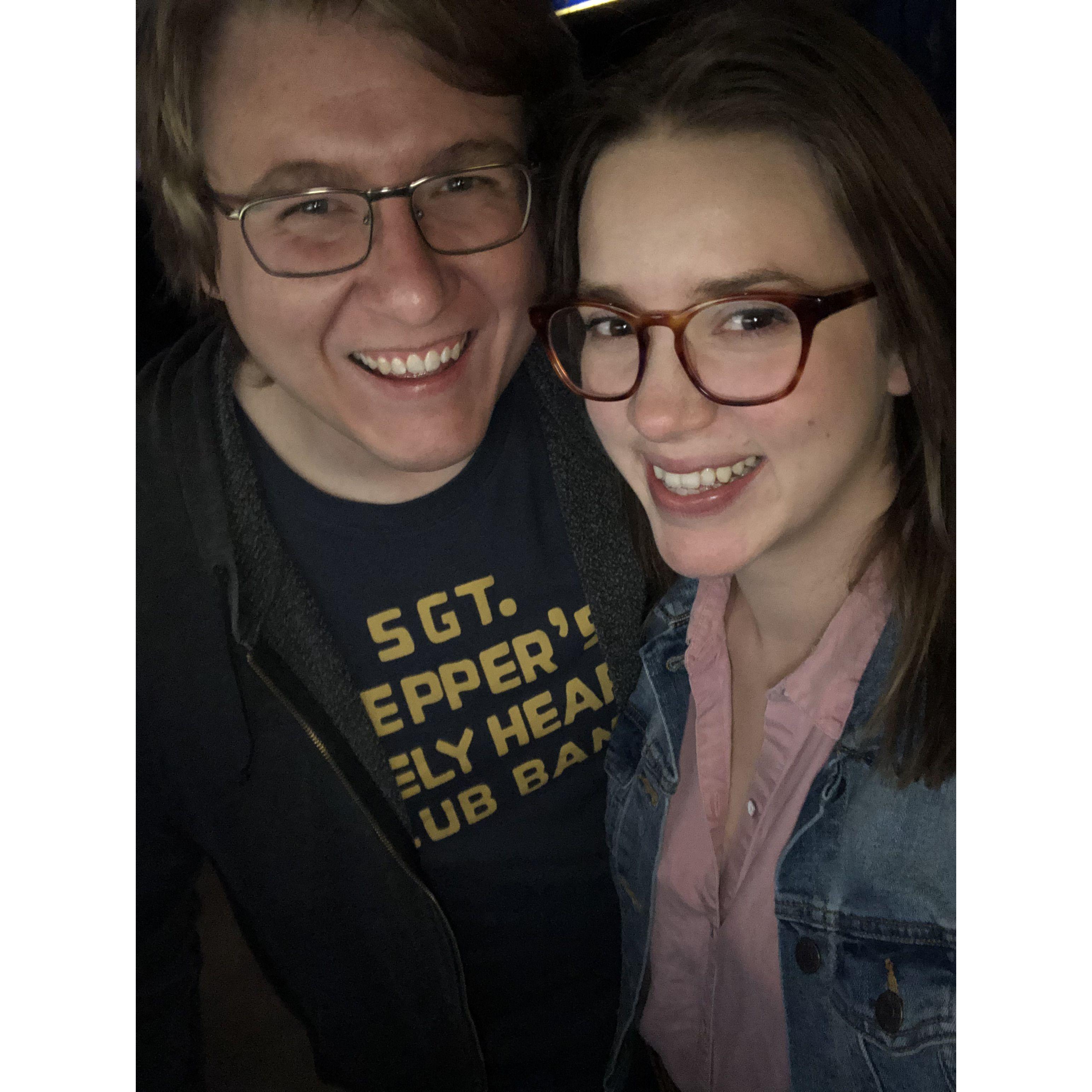 This picture was taken on our first date in 2019!