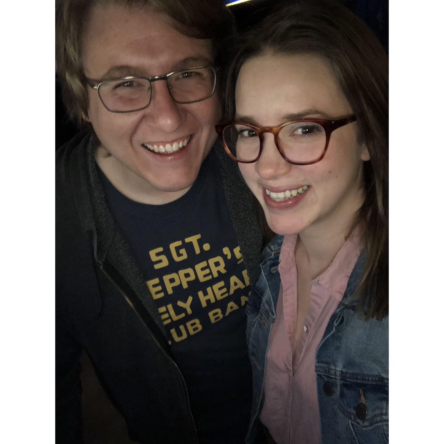 This picture was taken on our first date in 2019!