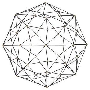 Octagonal Gold Metal Wall Sculpture - Project 62™
