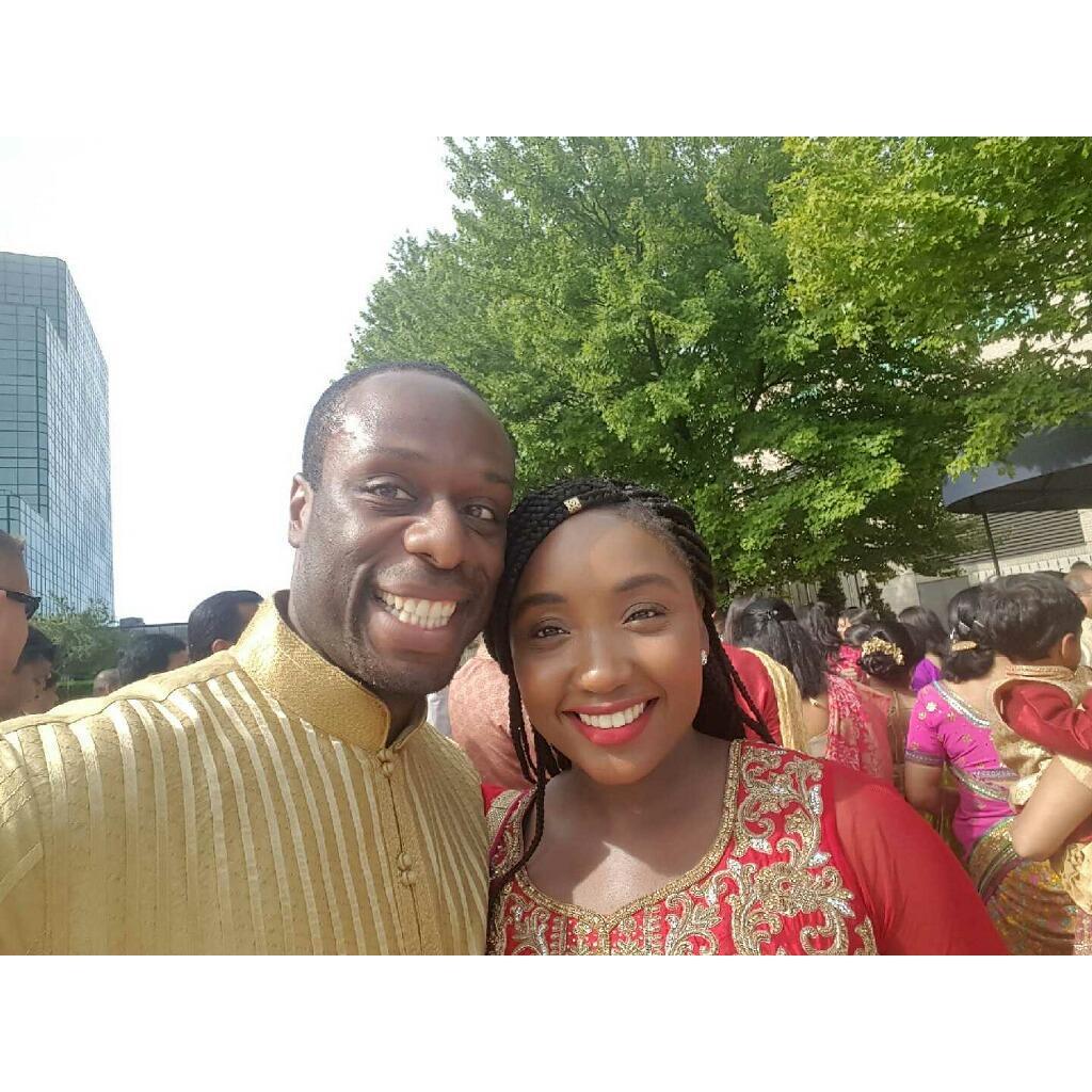 Celebrating Mel's wedding in Chicago