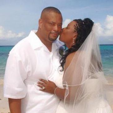 Our wedding day. October 10, 2009. Sandals Dunns River Resort, Jamaica