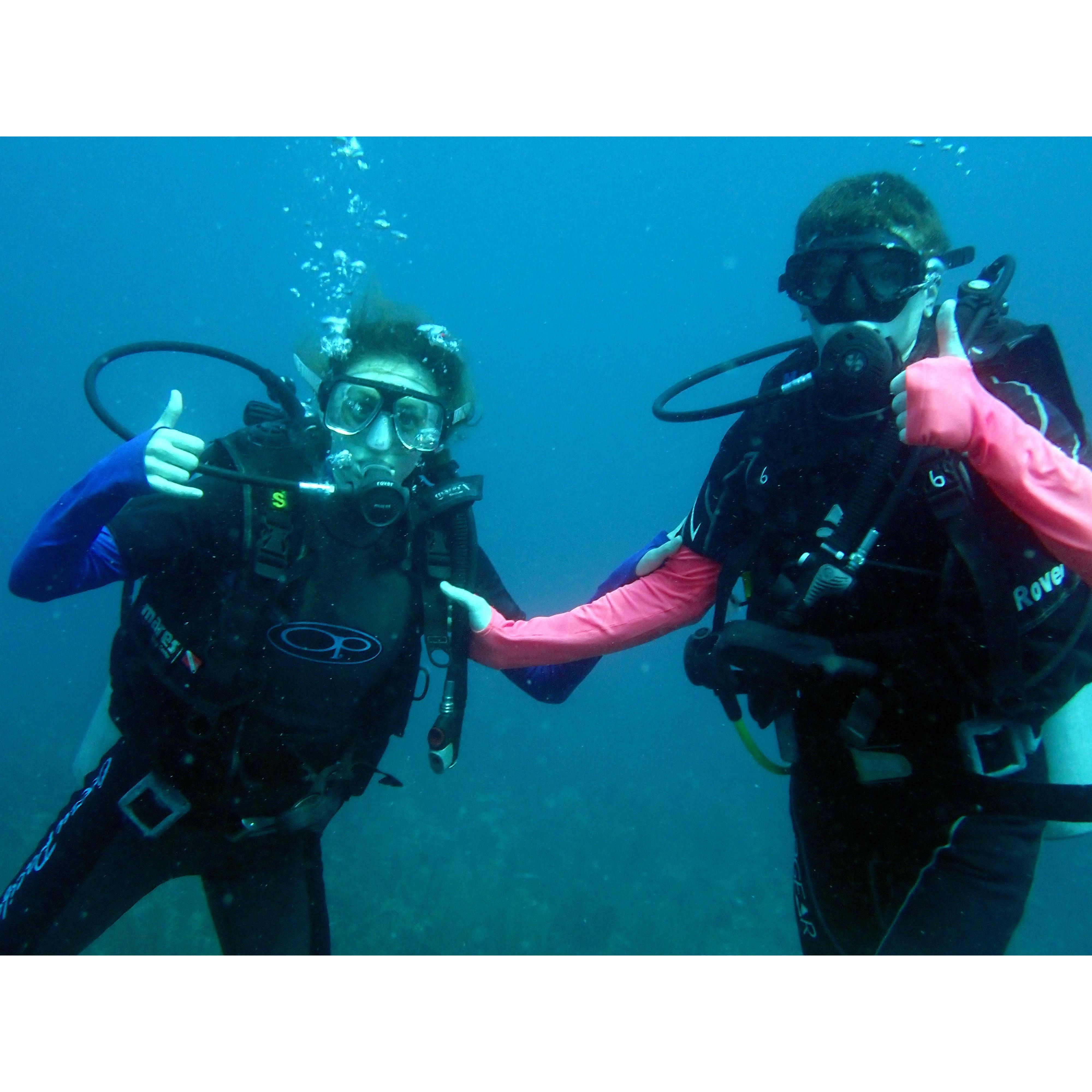 Scuba certified