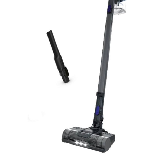 Shark Pet Cordless Stick Vacuum with XL Dust Cup, LED Headlights, Removable Handheld Vac, Crevice Tool, Portable Vacuum for Household Pet Hair, Carpet and Hard Floors, 40min Runtime, Grey, IX141