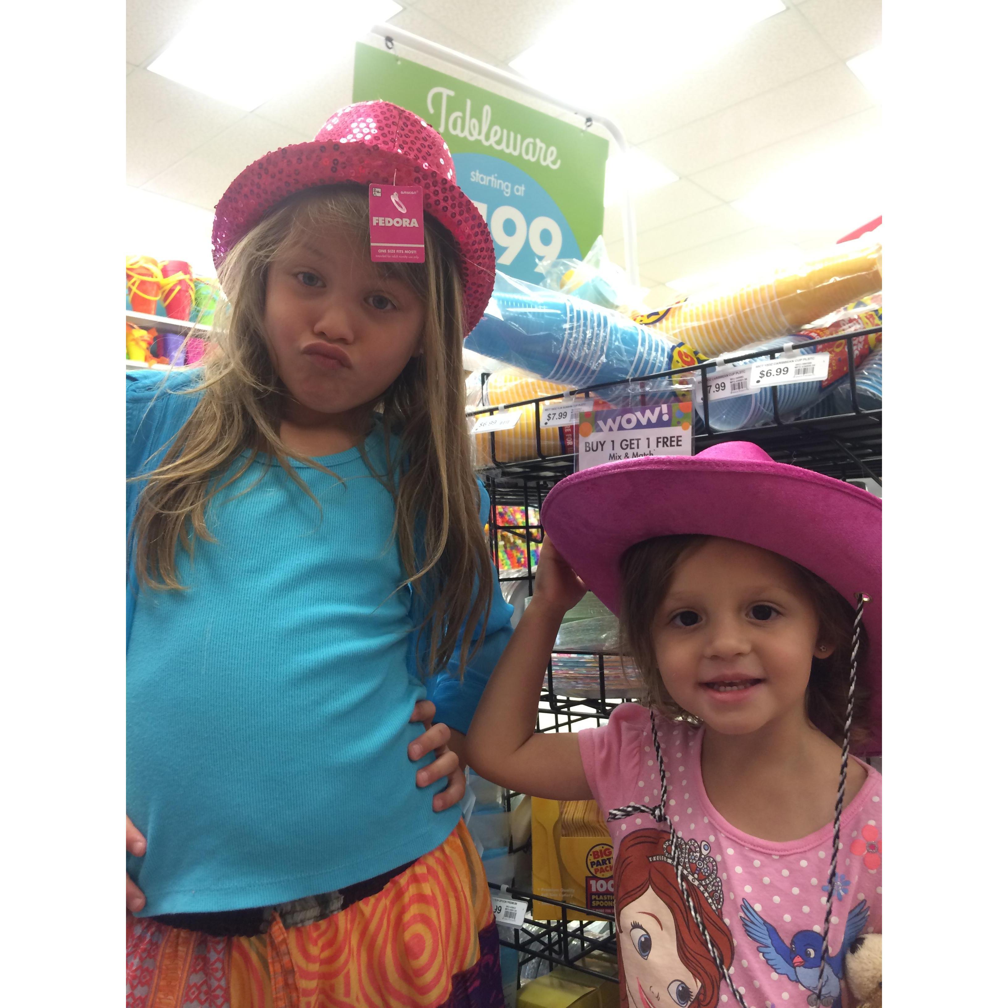 Fun with Azriel and Aubrey 2015