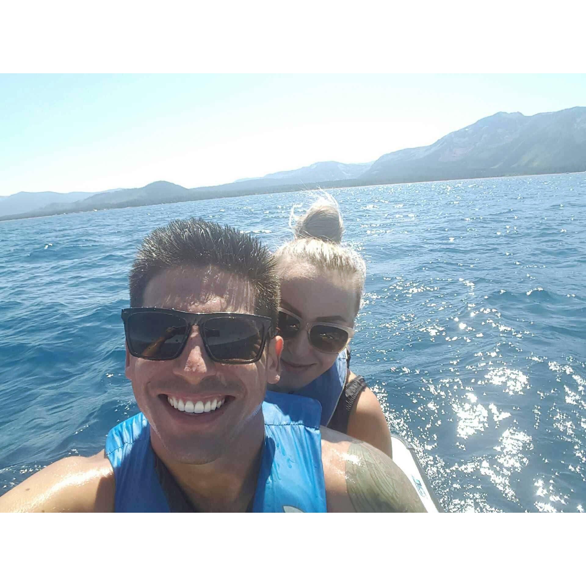 Our first trip together! And no one knew we were even dating! 
