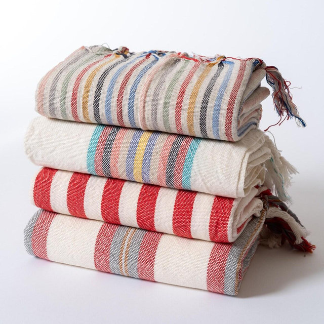 Customize Turkish Towel Set, Linen Cotton Hand Towel, Colorful Tea Towel, Striped Kitchen Towel, Lightweight Hand Towel, Turkish Hand Towel