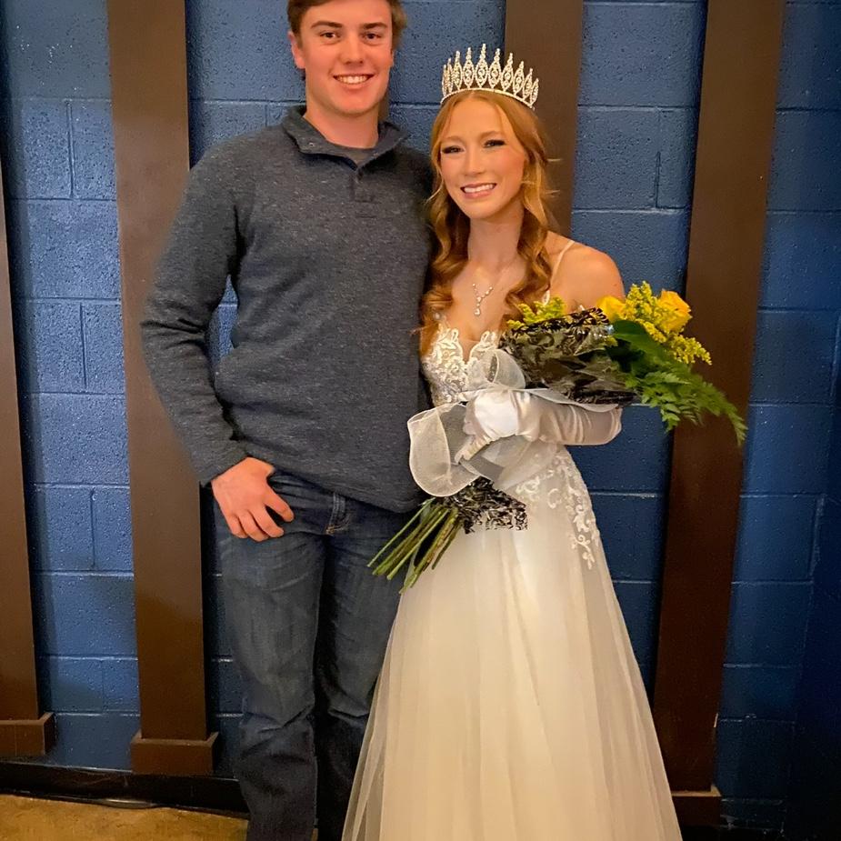 Senior coronation… next time I’m in a white dress will be our wedding