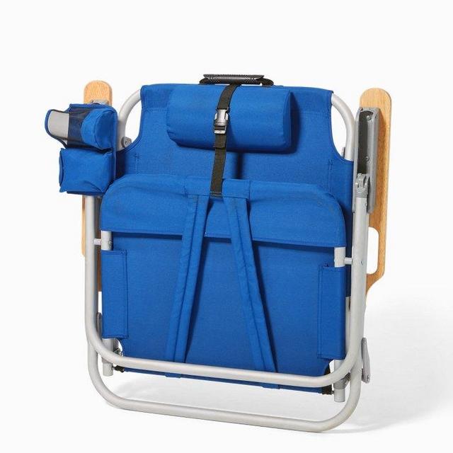 Wavy Marlin Deluxe Backpack Beach Chair