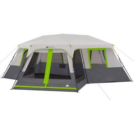 Ozark Trail 12-Person 3-Room Instant Cabin Tent with Screen Room