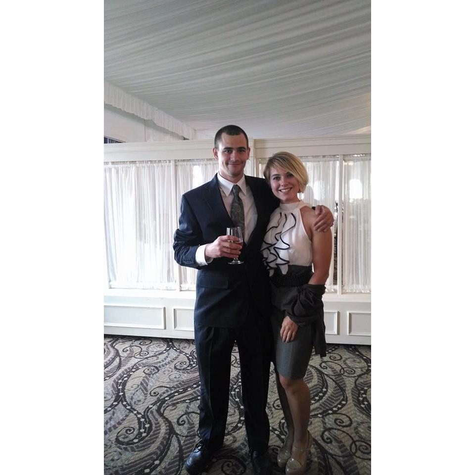 Our first wedding together - Dane's Cousin Jenny and Rodger Stevens